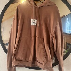 Jordan Tan Hoodie with Logo